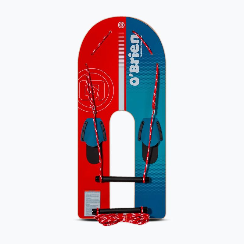 Комплект водних лиж для дітей O'Brien Platform Trainer Waterski red/blue