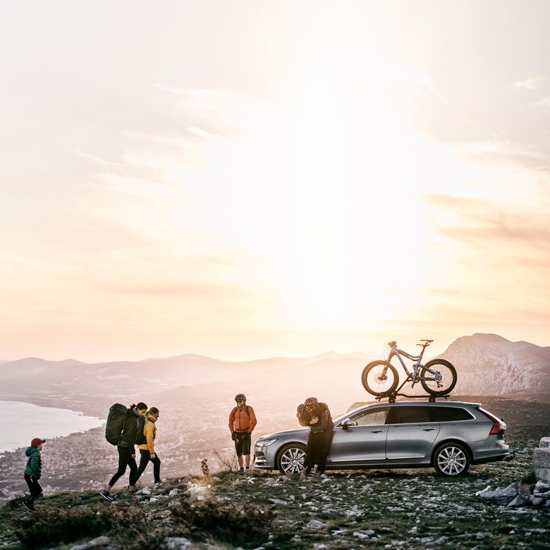 Багажник велосипедний даховий Thule ProRide black 15