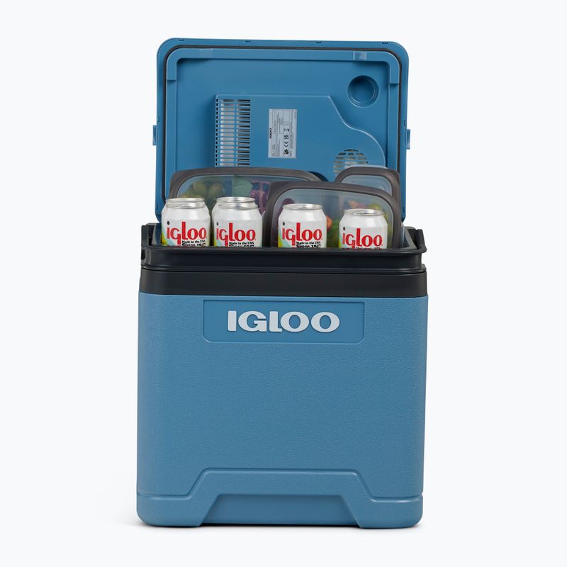 Холодильник туристичний Igloo IE27 ACDC 27 л ice blue 11