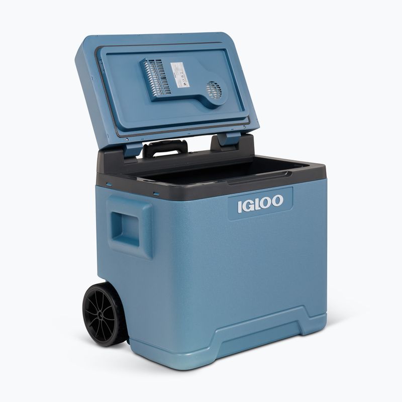 Холодильник туристичний termoелектрична Igloo IE42 ACDC 42 л ice blue 9