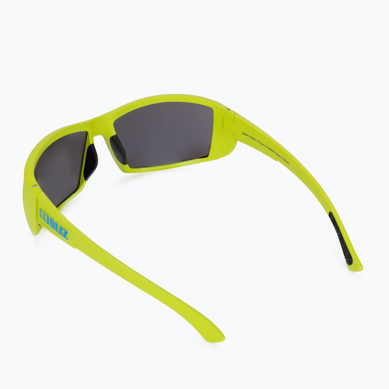 Окуляри велосипедні Bliz Drift matt limegreen/smoke blue multi 2