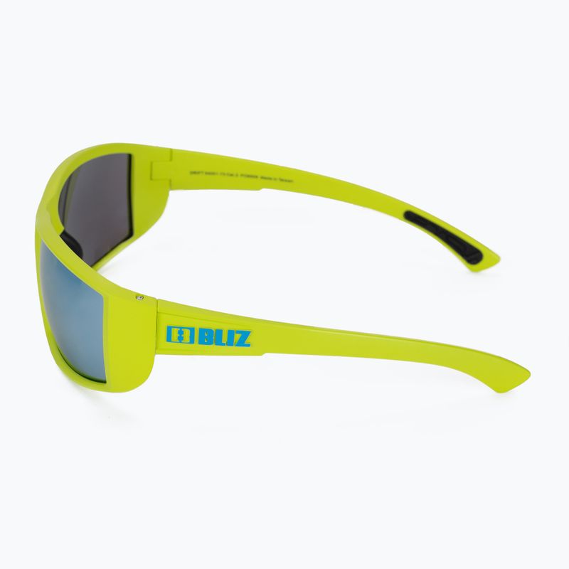 Окуляри велосипедні Bliz Drift matt limegreen/smoke blue multi 4