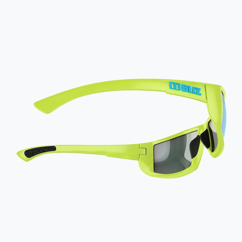 Окуляри велосипедні Bliz Drift matt limegreen/smoke blue multi 8