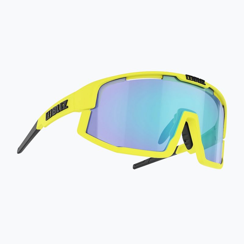 Окуляри велосипедні Bliz Vision matt yellow/smoke blue multi 6