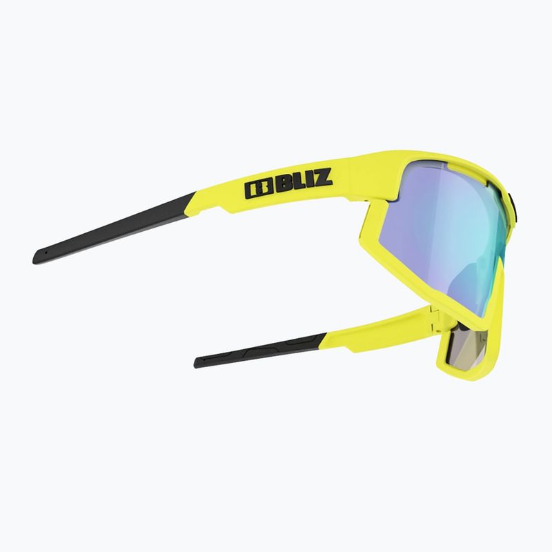 Окуляри велосипедні Bliz Vision matt yellow/smoke blue multi 7