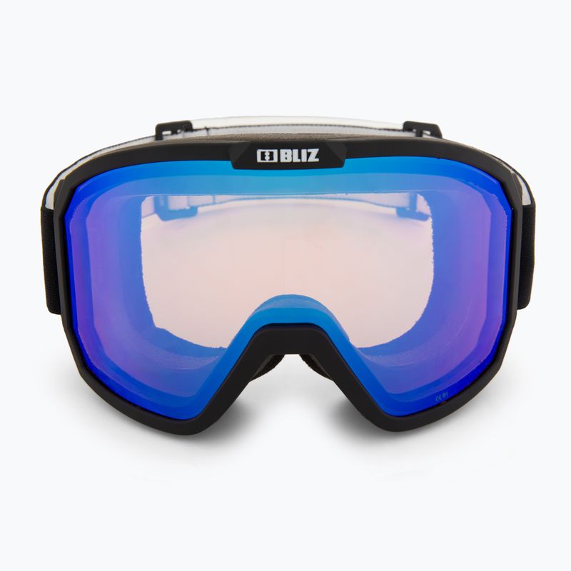 Окуляри гірськолижні Bliz Rave matt black/light orange blue multi 2