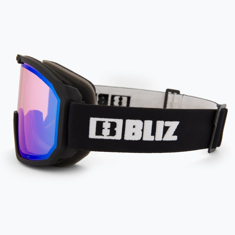 Окуляри гірськолижні Bliz Rave matt black/light orange blue multi 4