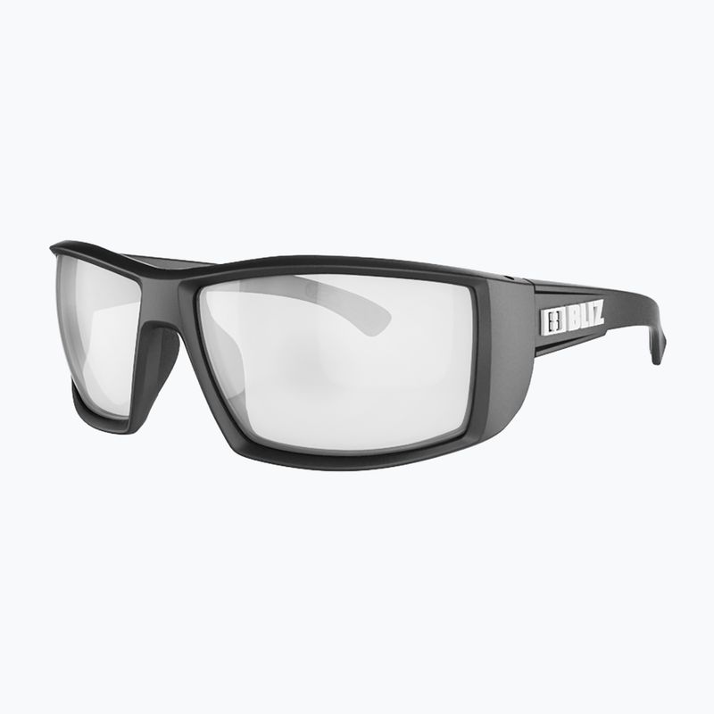 Велосипедні дзеркальні окуляри Bliz Drift Polarized S3 матовий чорний/коричневий сріблястий 3