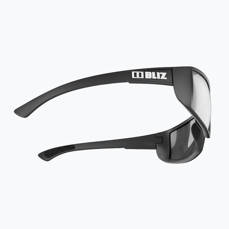 Велосипедні дзеркальні окуляри Bliz Drift Polarized S3 матовий чорний/коричневий сріблястий 5