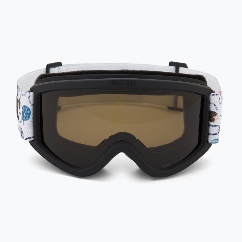 Окуляри гірськолижні дитячі Bliz Pixie Jr black/brown 2