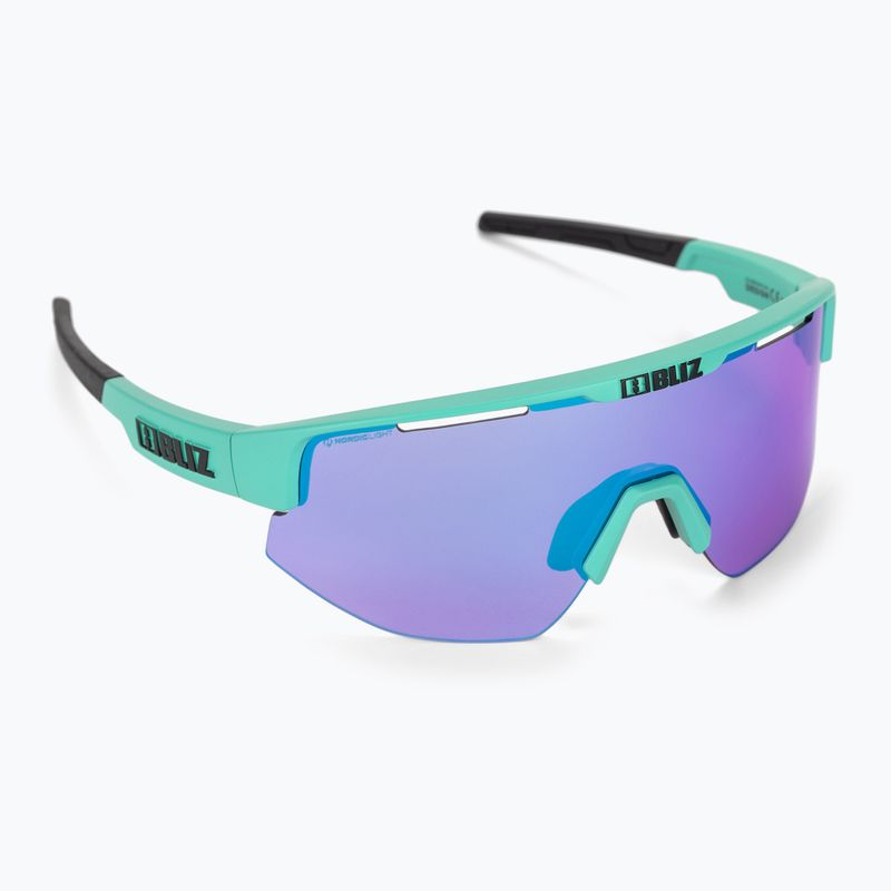 Окуляри велосипедні Bliz Matrix Nano Optics Nordic Light turquoise/begonia/violet blue multi