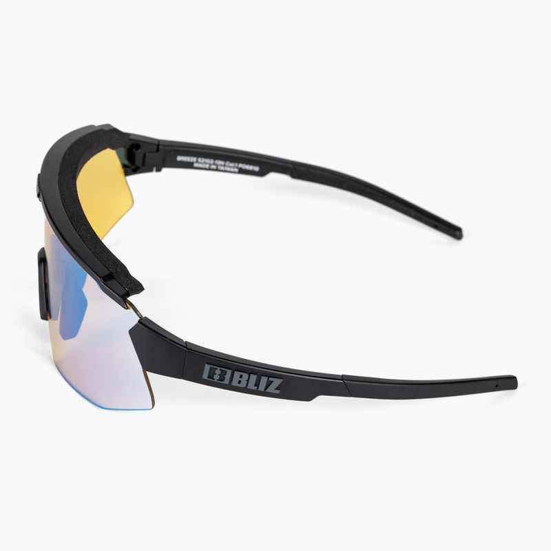 Окуляри велосипедні Bliz Breeze Nano Optics Nordic Light matt black/coral/orange blue multi 4