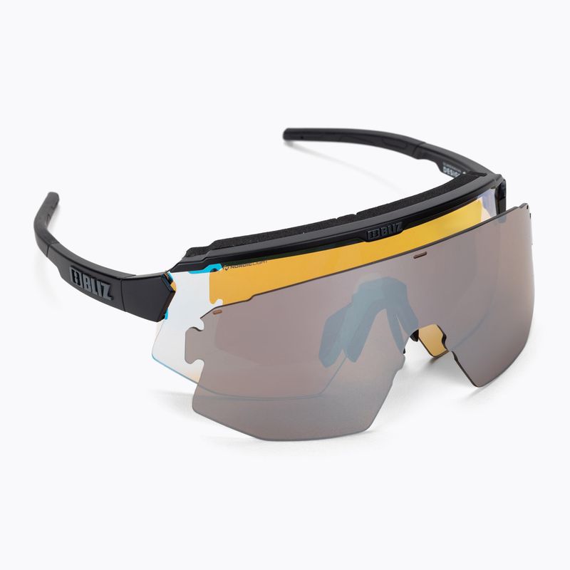 Окуляри велосипедні Bliz Breeze Nano Optics Nordic Light matt black/coral/orange blue multi 5