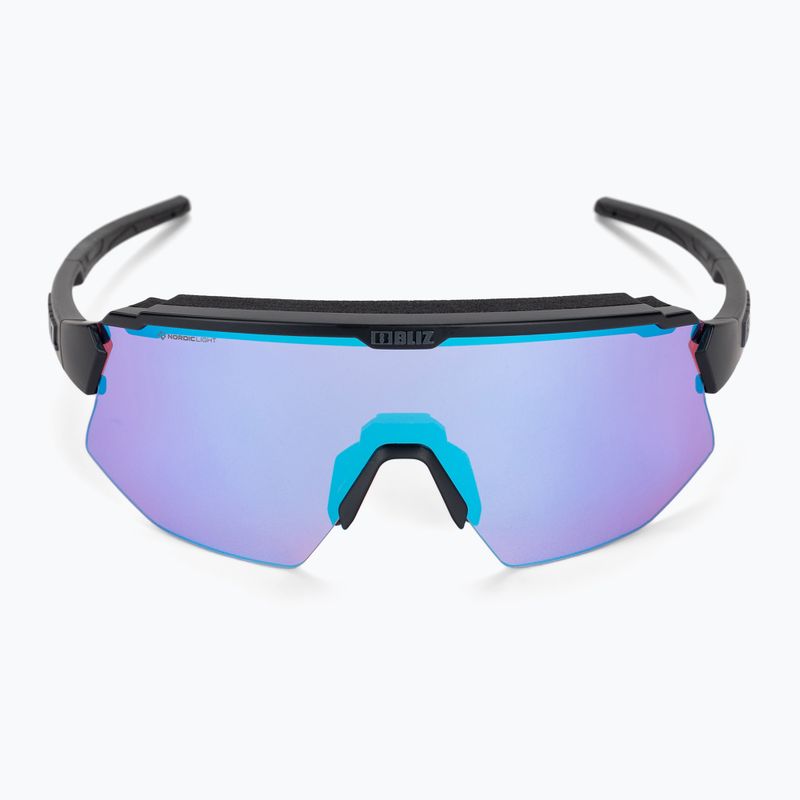 Окуляри велосипедні Bliz Breeze Nano Optics Nordic Light matt black/begonia/violet blue multi 3