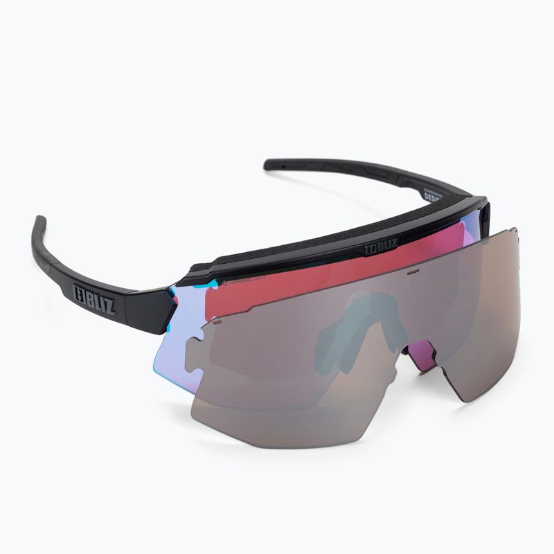 Окуляри велосипедні Bliz Breeze Nano Optics Nordic Light matt black/begonia/violet blue multi 5