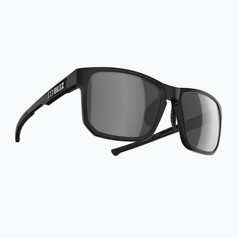 Велосипедні дзеркальні окуляри Bliz Ignite Polarized S3 матовий чорний/коричневий сріблястий 2