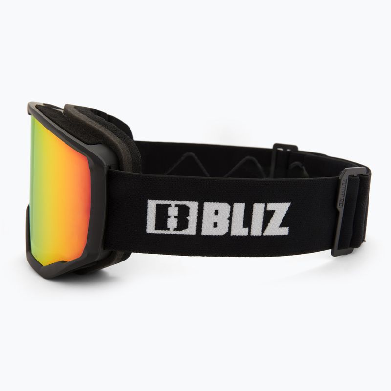 Окуляри гірськолижні Bliz Spark black/brown&red 4