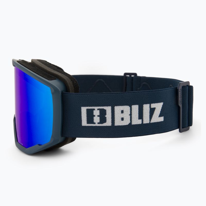 Окуляри гірськолижні Bliz Spark dark blue/brown&blue 4