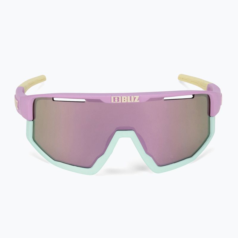 Окуляри сонцезахисні Bliz Fusion matt pastel purple yellow logo/brown pink multi 4