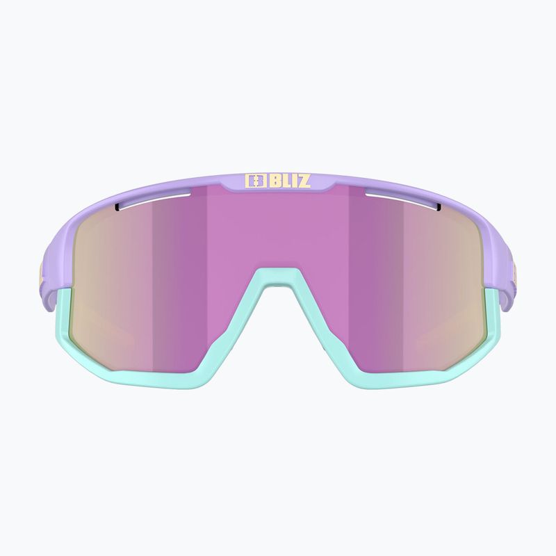 Окуляри сонцезахисні Bliz Fusion matt pastel purple yellow logo/brown pink multi 6