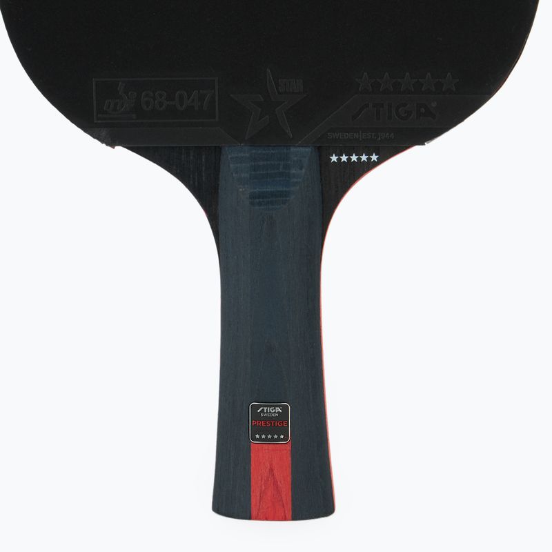 Ракетка для настільного тенісу STIGA Prestige 5-Star black/red 4