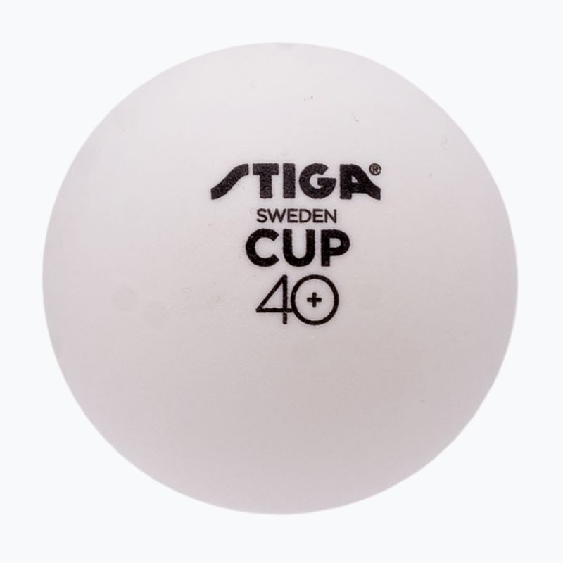 М'ячі для настільного тенісу STIGA Cup 12 шт. white 2