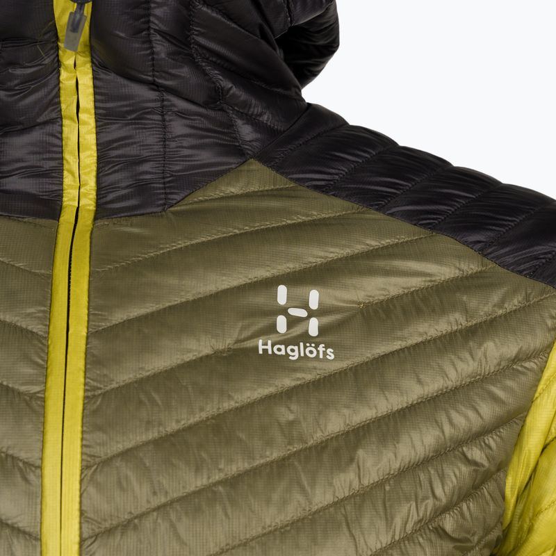 Пуховик чоловічий Haglöfs L.I.M Mimic Hood зелений 604940 11