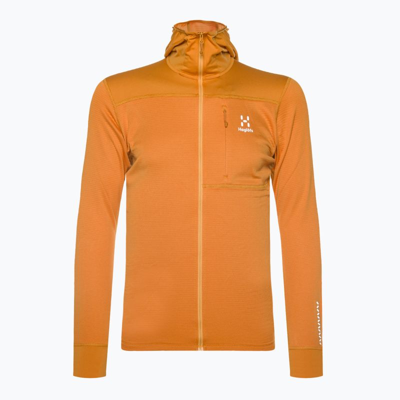 Кофта трекінгова чоловіча Haglöfs L.I.M Mid Multi Hood жовта 605370 4