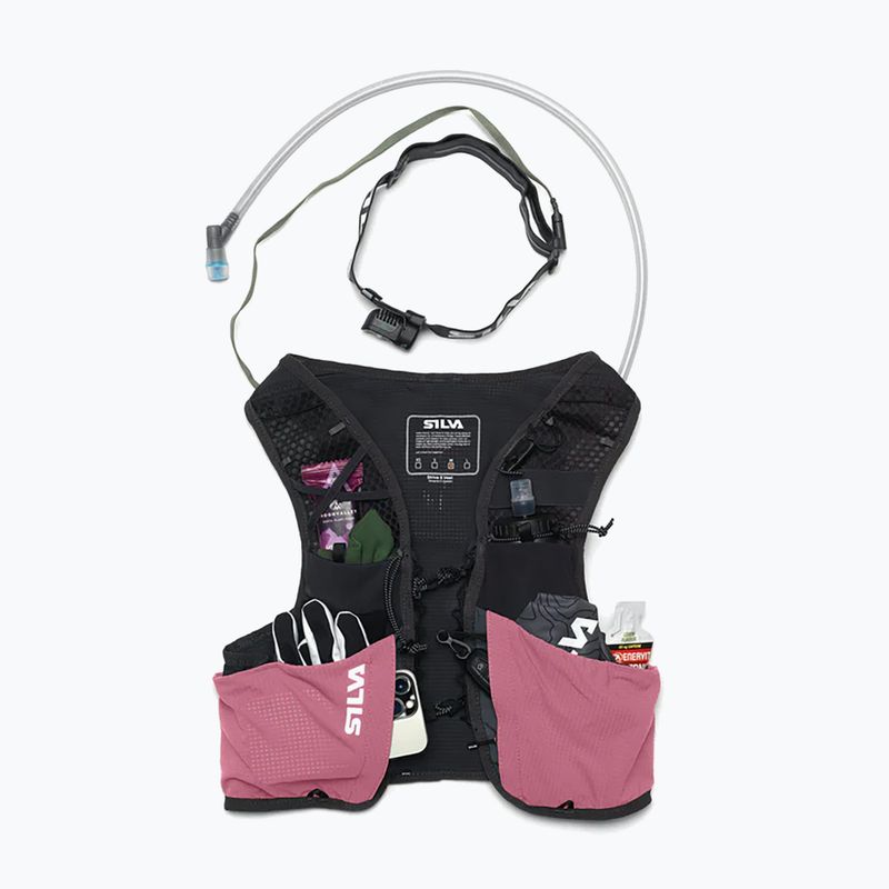 Бігова жилетка Silva Strive 5L Vest rose 7