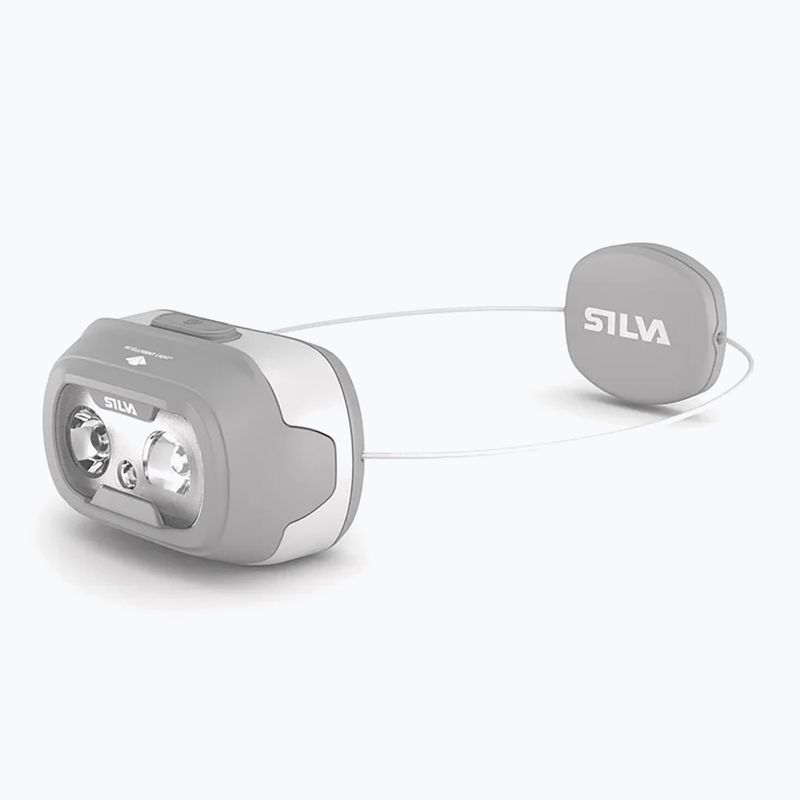 Ліхтар налобний Silva Seek 450 Cord Recharge Midnight light gray 2