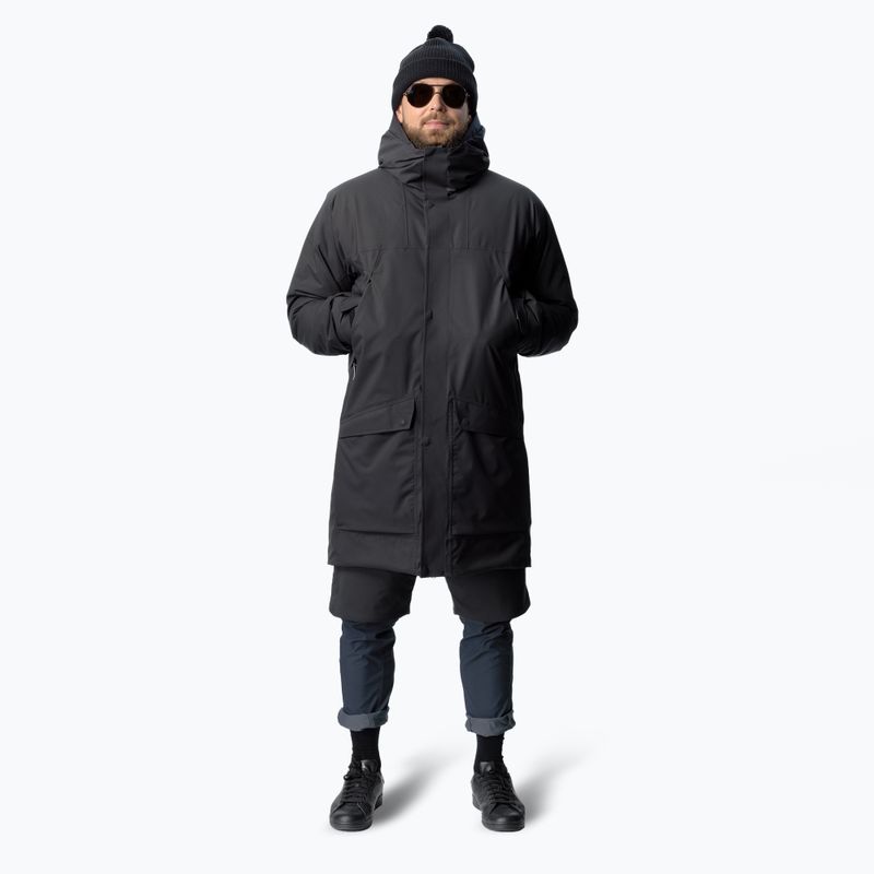 Куртка утеплена чоловіча Houdini Fall in Parka true black 2