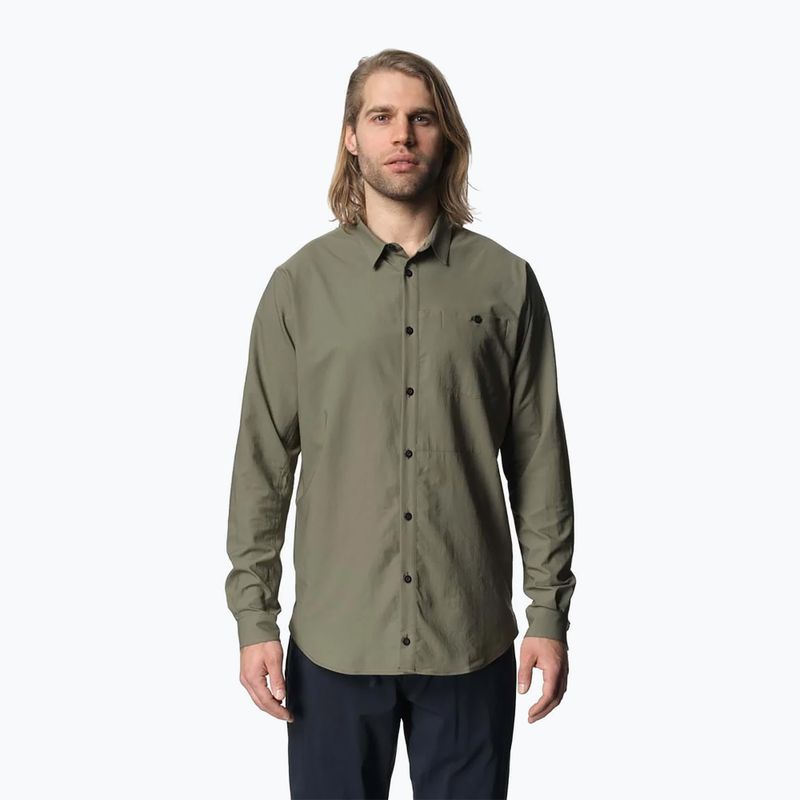 Сорочка чоловіча Houdini Лонгслів Shirt sage green