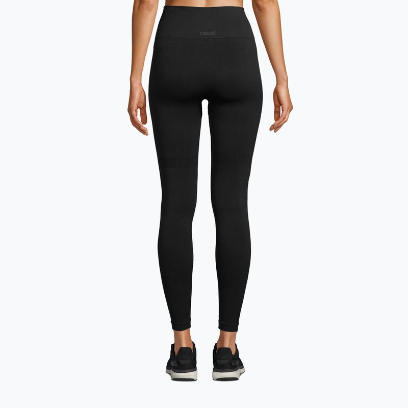 Легінси жіночі Casall Essential Block Seamless High Waist black 3