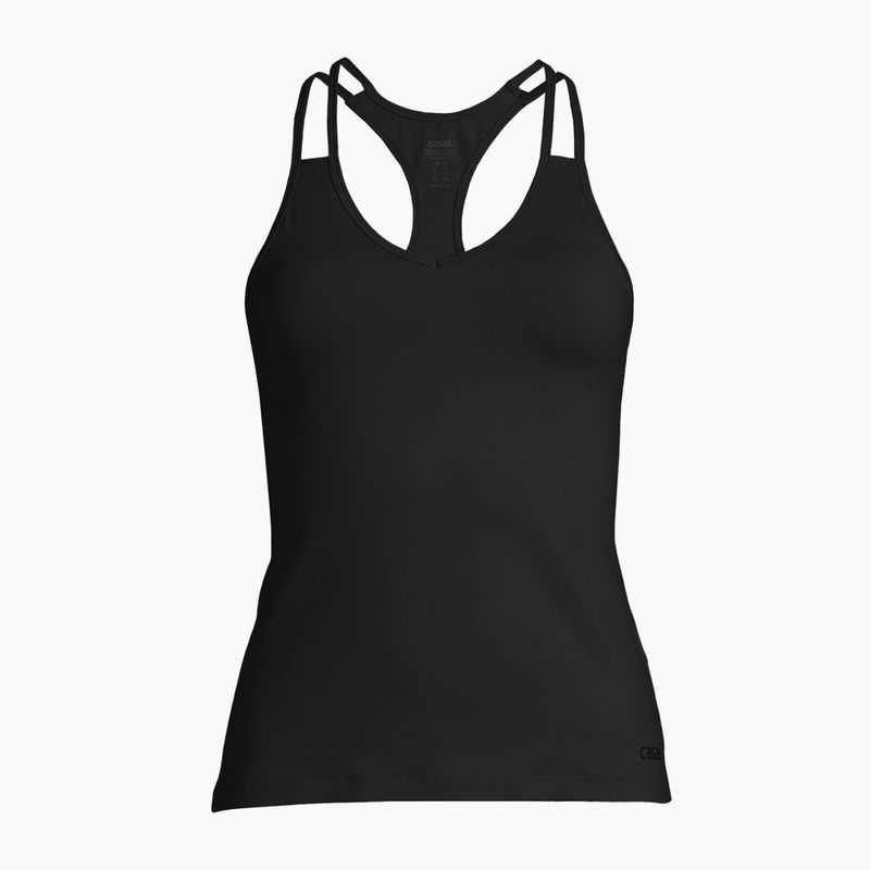 Майка тренувальна жіноча Casall V-Neck Racerback black 4