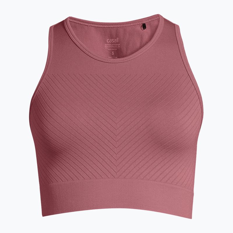 Топ тренувальний жіночий Casall Essential Block Seamless Sport mineral pink 4