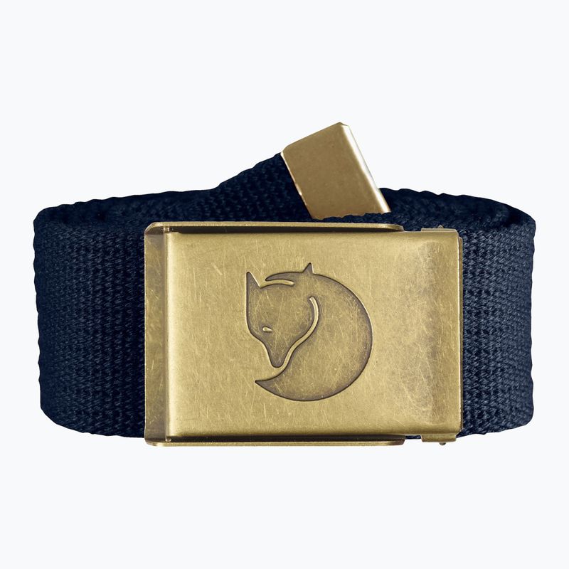 Ремінь для штанів Fjällräven Canvas Brass Belt dark navy 3