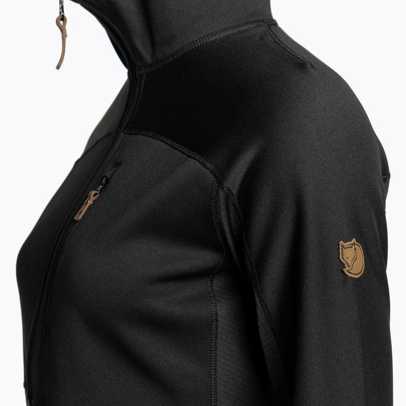 Кофта трекінгова жіноча Fjällräven Abisko Trail Fleece black 9