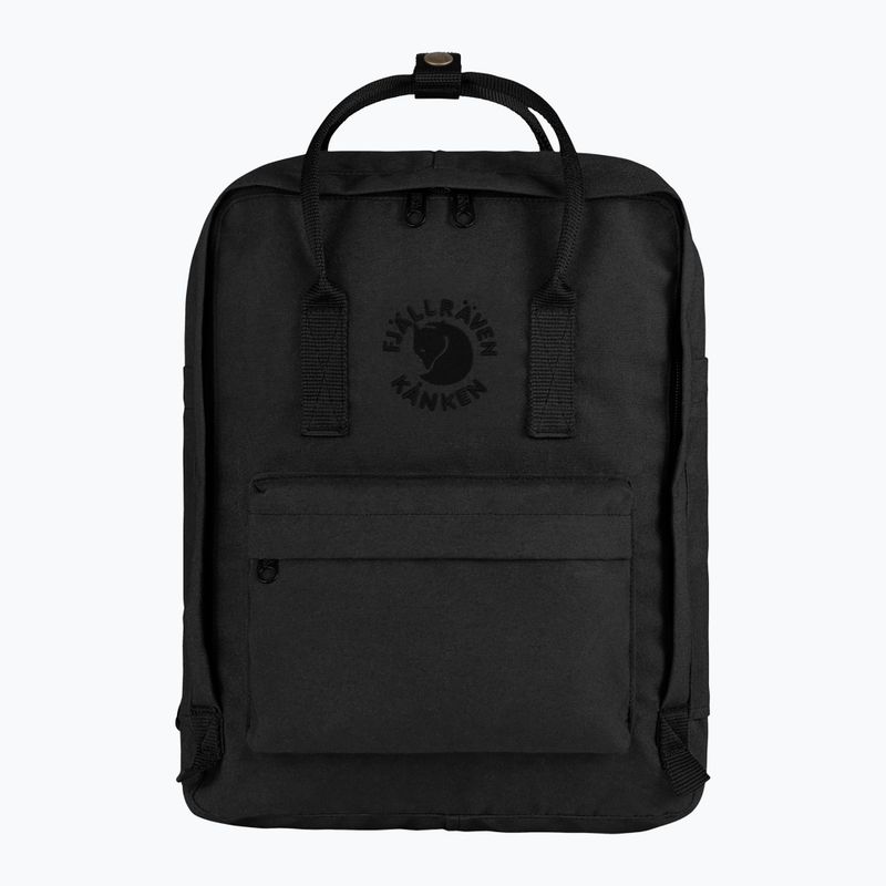 Рюкзак міський Fjällräven Re-Kanken 16 л black