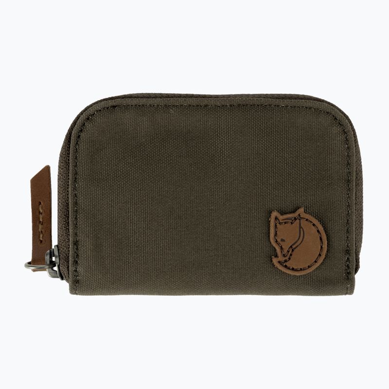 Гаманець Fjällräven Zip Card Holder dark olive 2