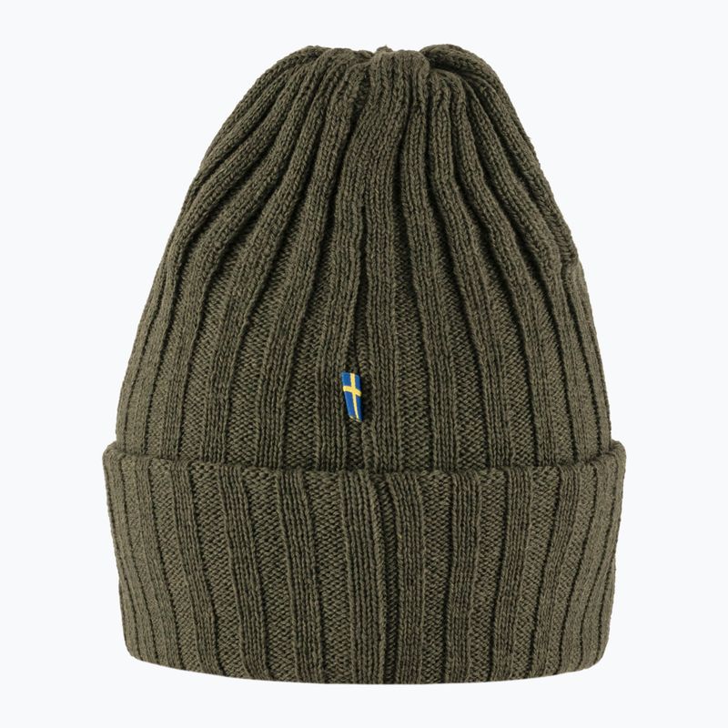 Шапка зимова Fjällräven Byron Hat dark olive 3