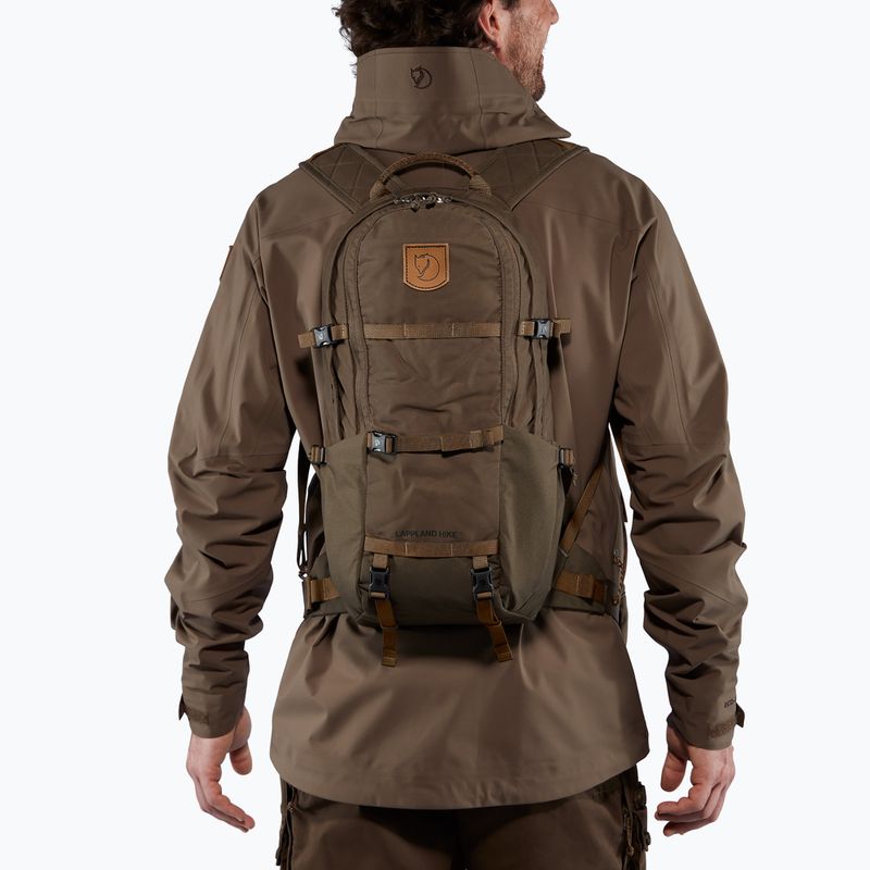 Рюкзак трекінговий Fjällräven Lappland Hike 15 л dark olive 15