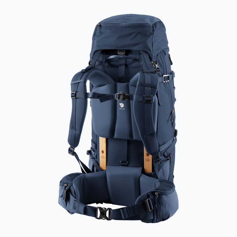 Рюкзак трекінговий жіночий Fjällräven Keb 72 л storm/dark navy 2
