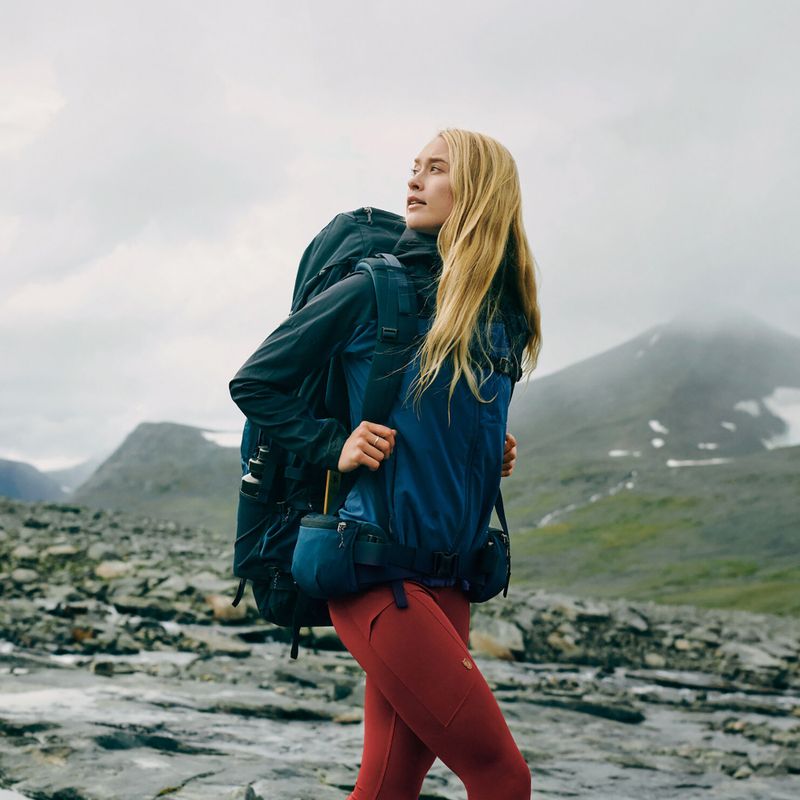 Рюкзак трекінговий жіночий Fjällräven Keb 72 л storm/dark navy 5