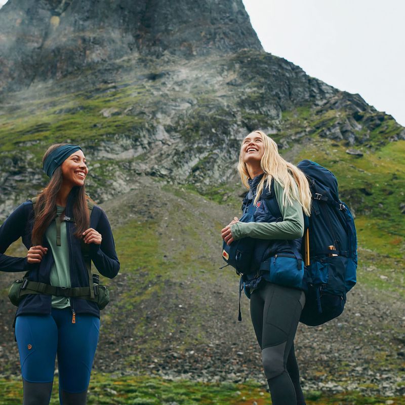 Рюкзак трекінговий жіночий Fjällräven Keb 72 л storm/dark navy 6