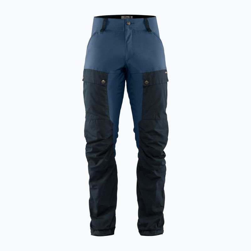 Трекінгові штани чоловічі Fjällräven Keb Trousers Reg dark navy/uncle blue 4