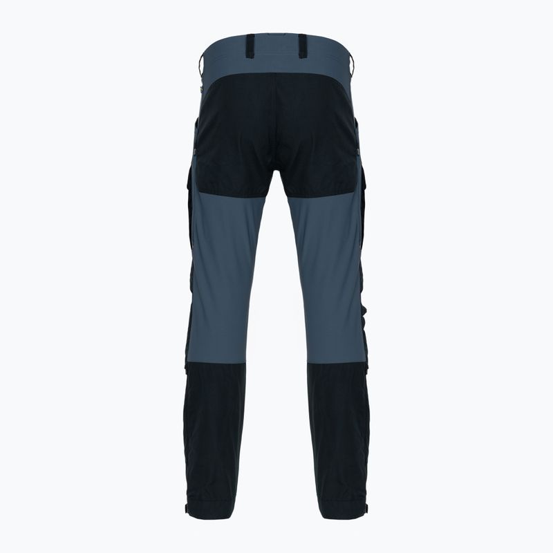 Трекінгові штани чоловічі Fjällräven Keb Trousers Reg dark navy/uncle blue 2