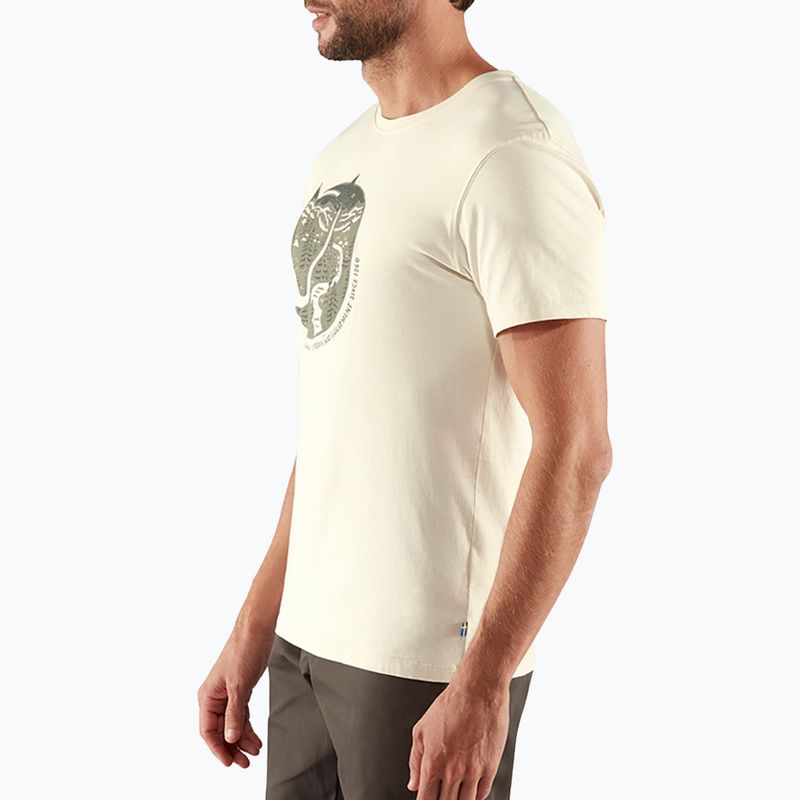 Футболка трекінгова чоловіча Fjällräven Arctic Fox chalk white