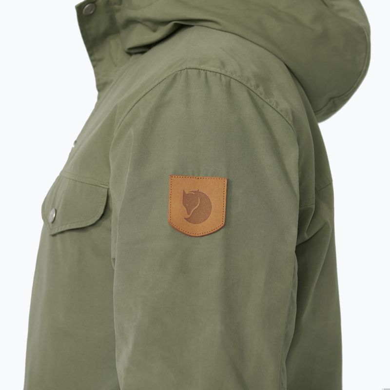 Куртка вітрозахисна чоловіча Fjällräven Greenland green 9