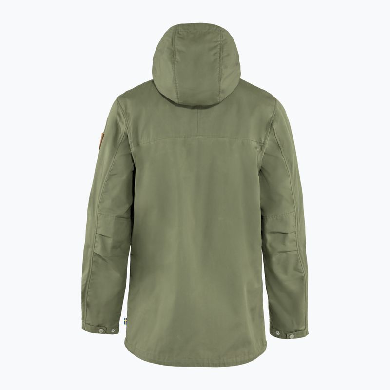 Куртка вітрозахисна чоловіча Fjällräven Greenland green 12