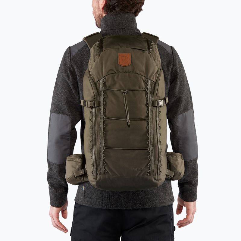 Рюкзак трекінговий Fjällräven Singi 28 л dark olive 8